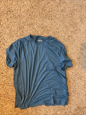Glacier Men’s Short Sleeve Crew Tee — Slate Blue